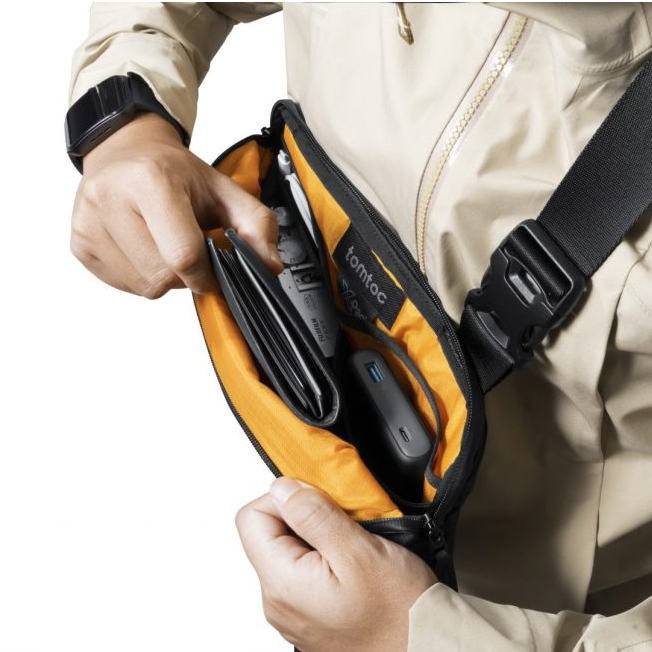 Túi Đeo Chéo Tomtoc USA ComPact EDC X-PAC Sling Bag 8.3inch – H02A4D2