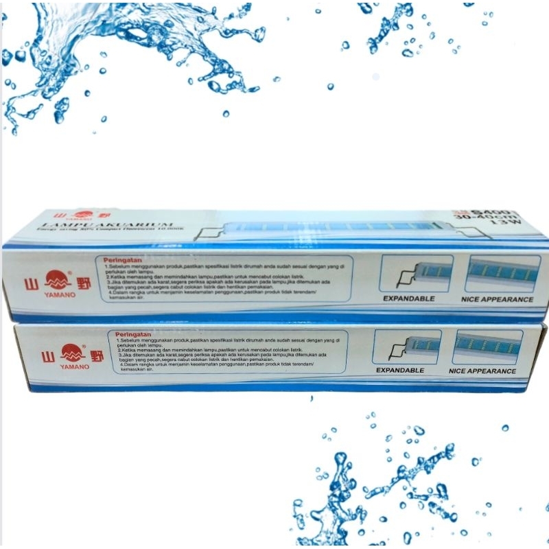 YAMANO S 400 LAMPU LED ATAS AQUARIUM AQUASCAPE