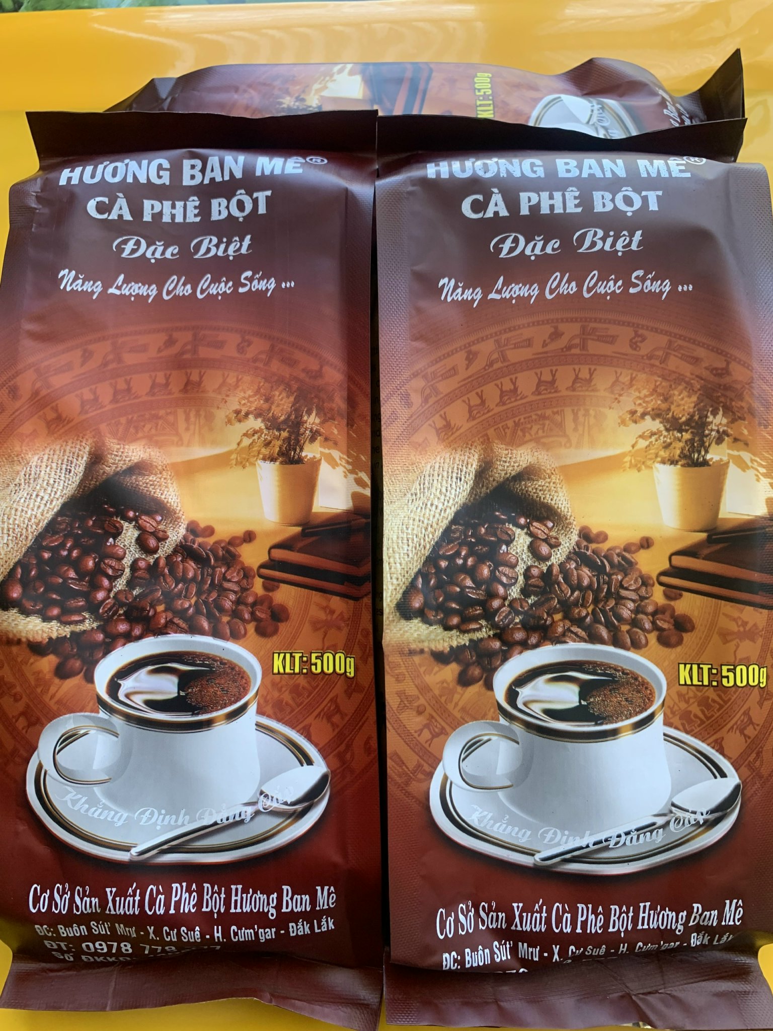 Cà phê rang xay 2kg 4 gói ] nguyên chất 100% rang mộc cafe pha phin đậm vị - ảnh sản phẩm 1