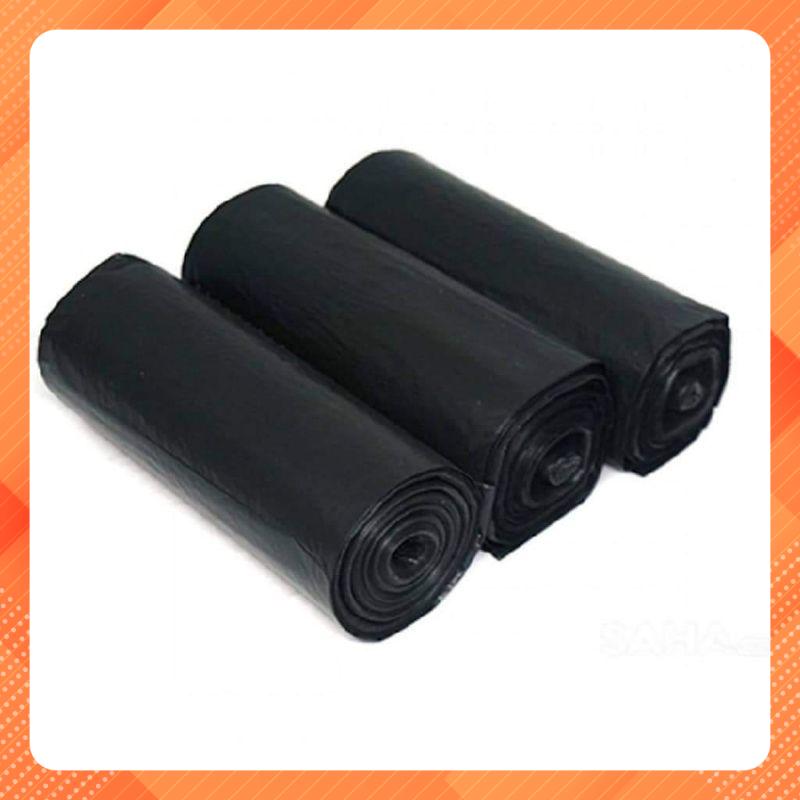 Túi Nilon Bóng Đen Dạng Cuộn Đựng Rác Tự Phân Huỷ(3 cuộn/túi)