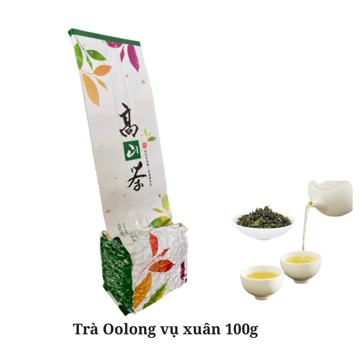 Trà Oolong (Ô long-Ôlong-Olong) Vụ Xuân 100g/gói