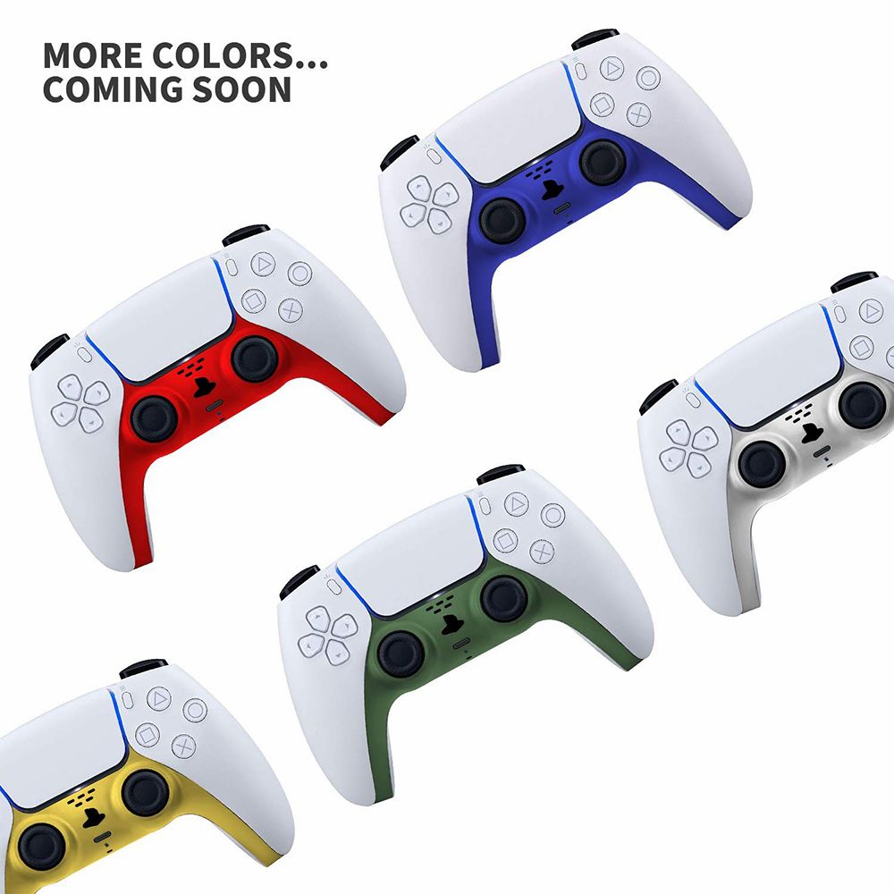 CALDE for PS5 Controller Joystick Gamepad Cover Housing Shell Game Controller Case for PS5 Handle Decorative Strip Decorative Shell Decoration Cover Trim Strip