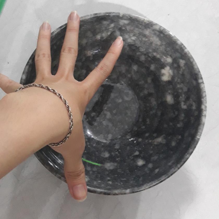 Tô nhựa melamine màu nhám xám size 18 + size 20