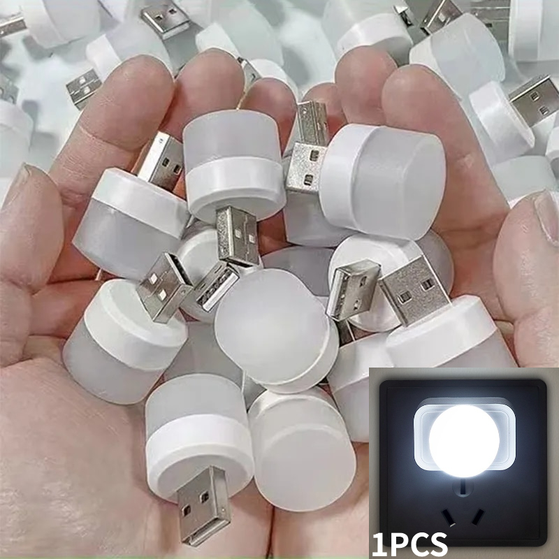 Sáng Tạo cầm tay nhỏ Đèn ngủ USB USB bóng đèn nhỏ sinh viên Đèn Led Đọc Sách bảo vệ mắt