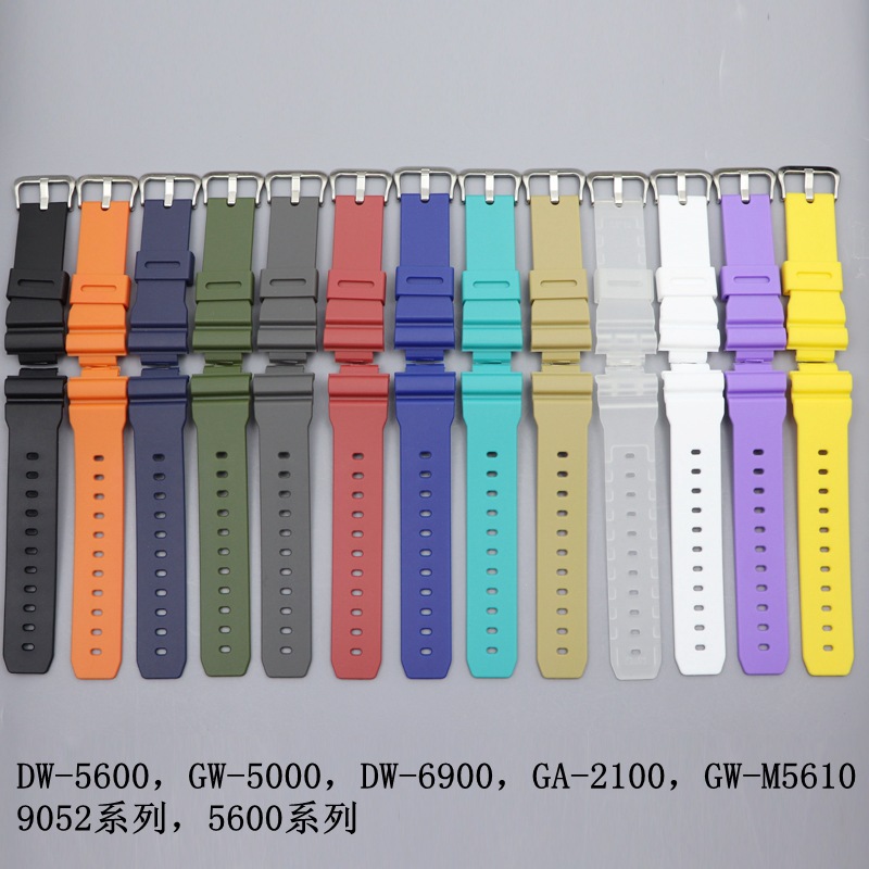 For Casio Watch Adapter Strap Accessories DW-6900 5600 Universal 16mm G-shock Strap