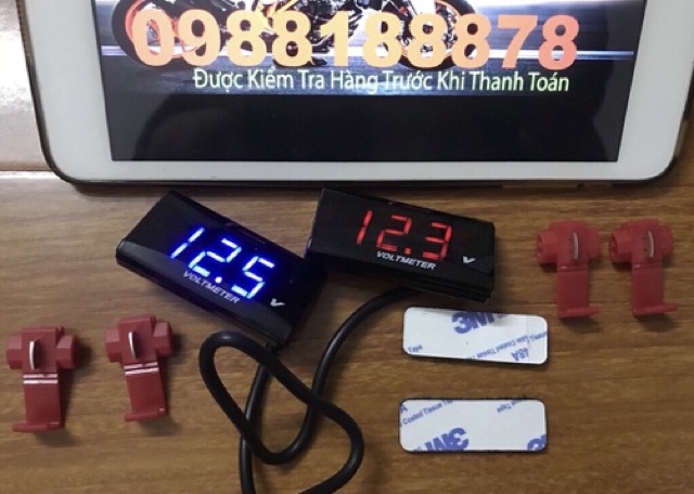 Đồng Hồ Đo Vol Bình Ác Quy koso ( Hàng Loại 1)