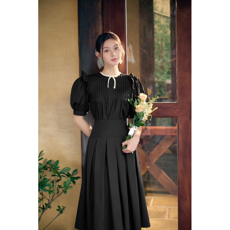 CÉLESTE - Áo tay bồng Harmony Top (2 màu)