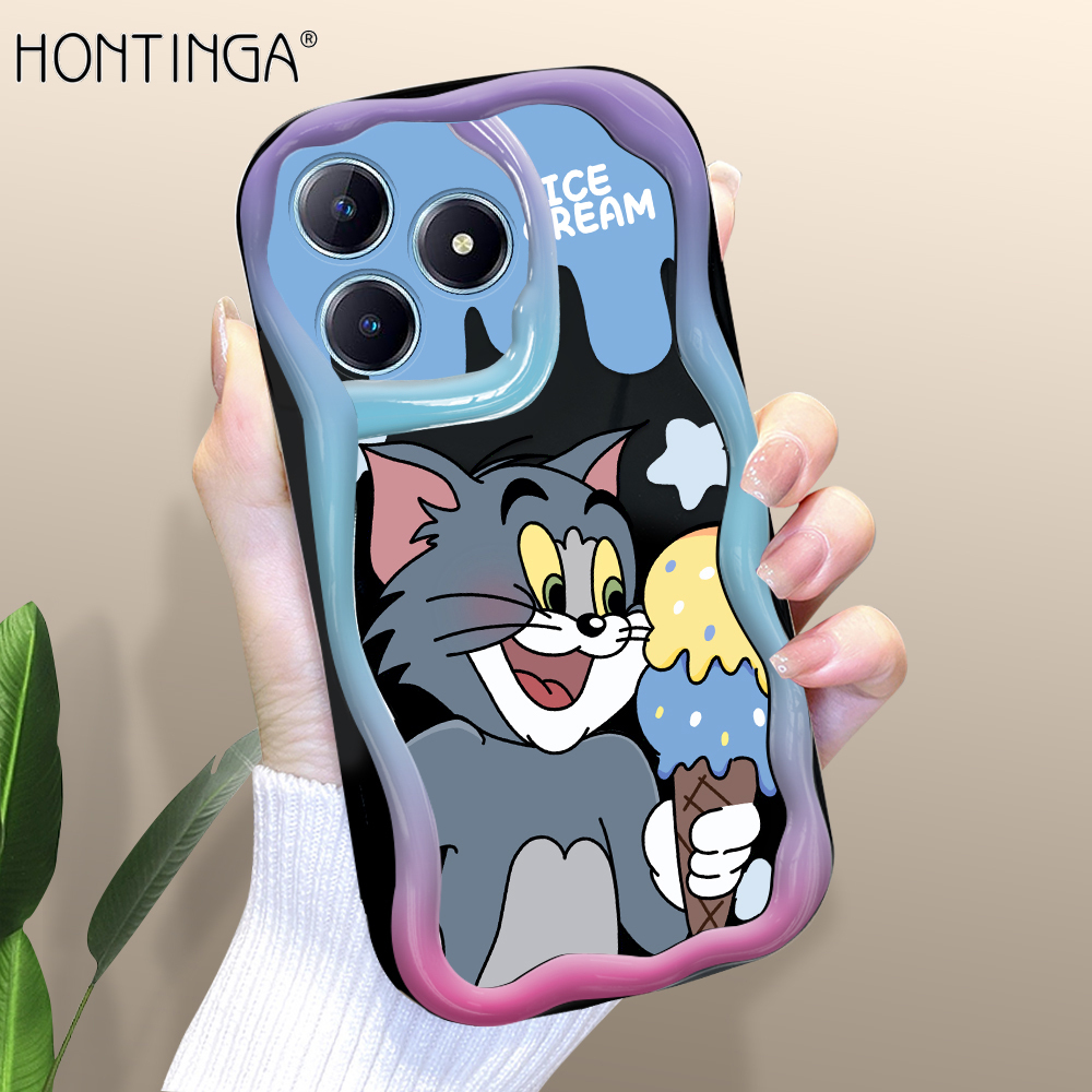 Hontinga%20for%20Realme%20C61%20C63%20Back%20Cover%20Tom%20and%20Jerry%20Soft%20Texture%20Phone%20Case%20Wavy%20Edge%20Silicone%20Cover%20-%20Image%202
