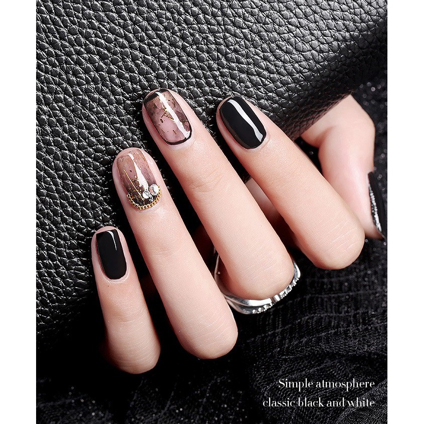 Sơn Gel AS RED | Màu Trắng Đen Cơ Bản