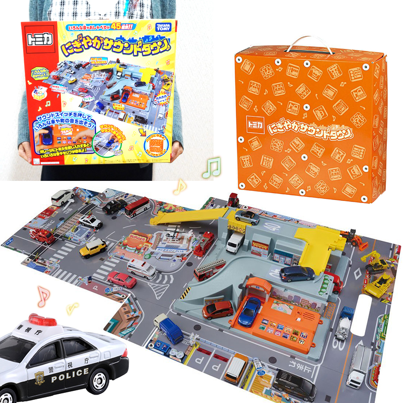SG Stock】Takara Tomy Tomica World Exciting Lively 45 Sound Town