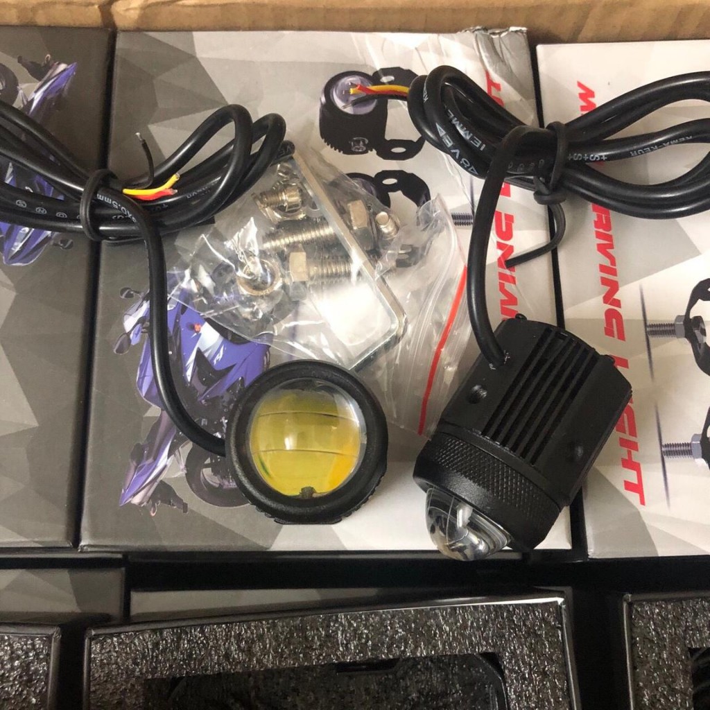 (HÀNG NHÔM CNC)ĐÈN TRỢ SÁNG MINI 2 MẦU COST VÀNG PHA TRẮNG GOM ÁNH SÁNG