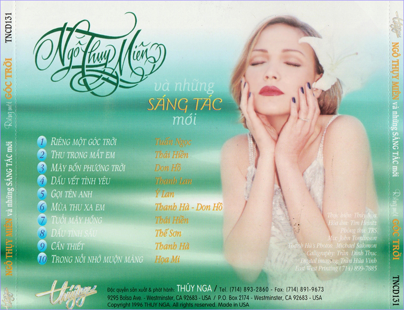 Bộ 8CD Tuyệt phẩm Ngô Thụy Miên