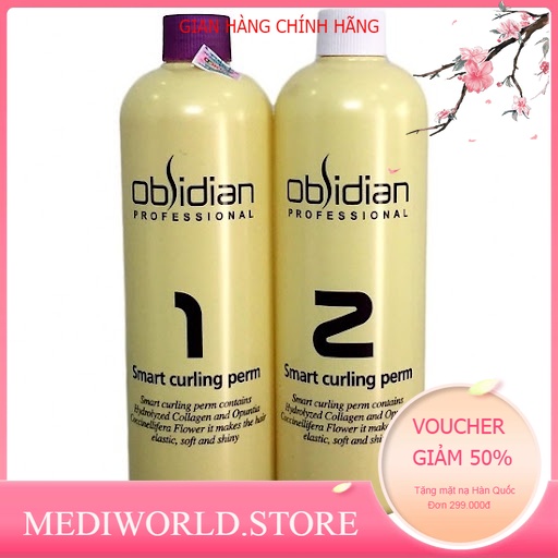 CẶP THUỐC UỐN NÓNG - LẠNH 3D OBSIDIAN (SMART CURLING PERM) - Chính Hãng