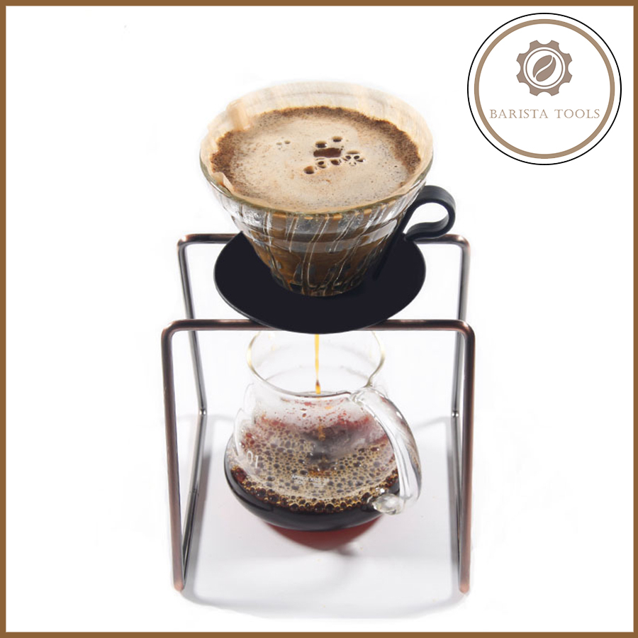 Giá đỡ phễu pha cà phê V60 dáng vuông  Dụng cụ Barista