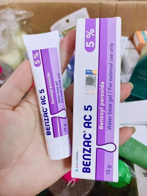 Gel chấm mụn Benzac ac 5 15g