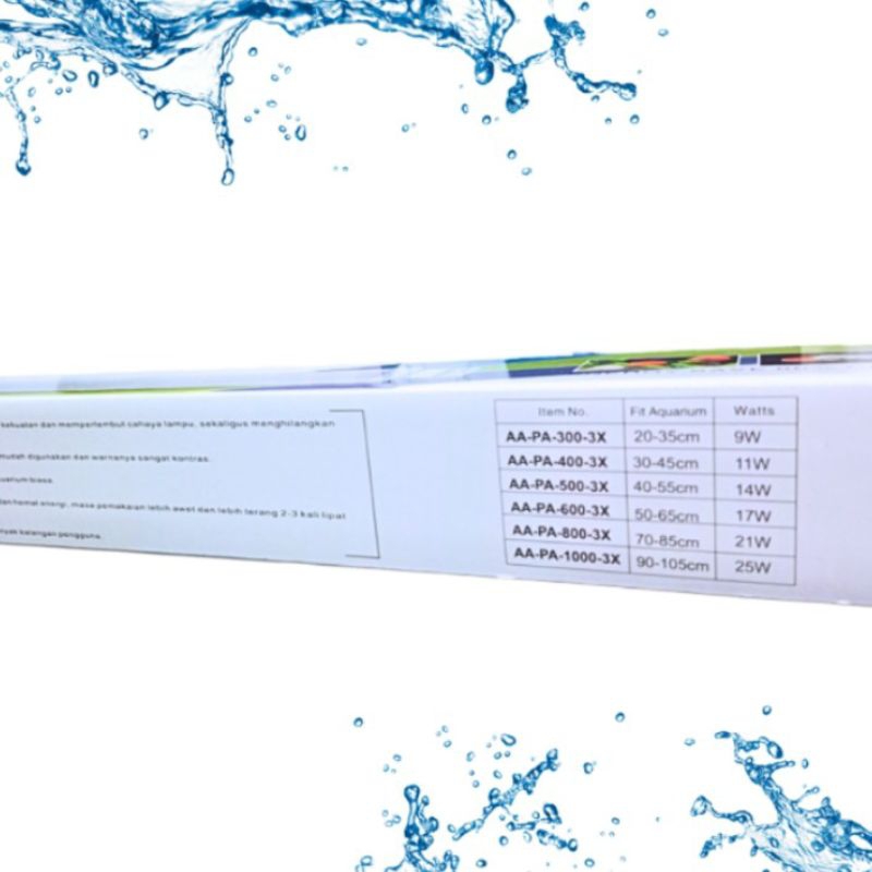 LAMPU LED AQUARIUM AQUASCAPE RECENT PA 1000 3X