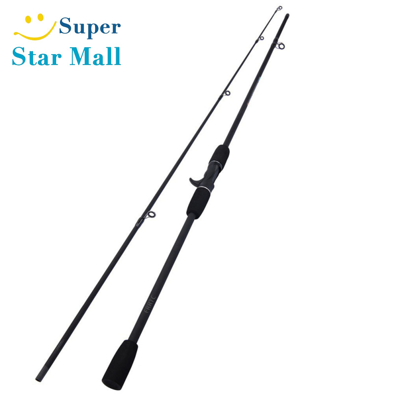 ML Lure Fishing Rod Fishing Rods Carbon Fiber Two-piece Fishing Rods EVA Foam Spinning Rods For Beginners Professionals