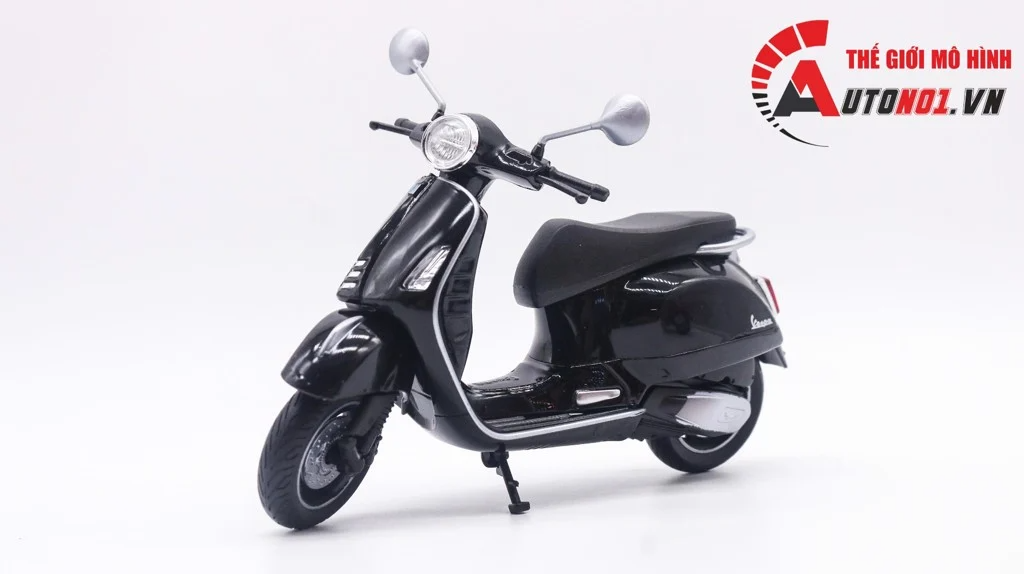 Mô hình xe vespa gts super 2020 1:12 welly 7995