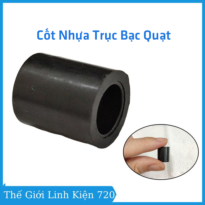 Cốt nhựa trục bạc quạt điện, bạc mủ nhựa chêm cốt quạt