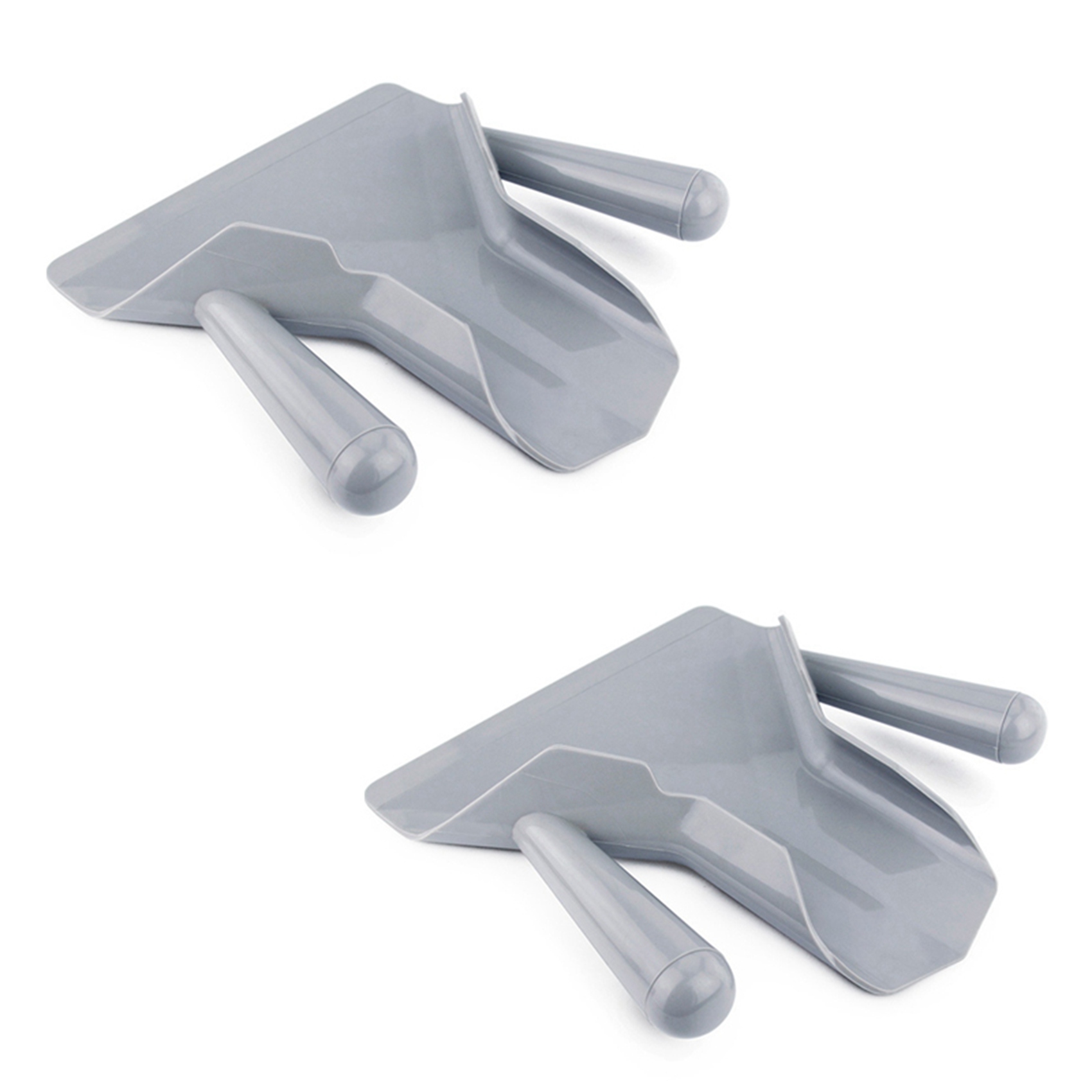 2X Plastic Chip Scoop French Fries Shovel Loader Chip Packaging Shovel