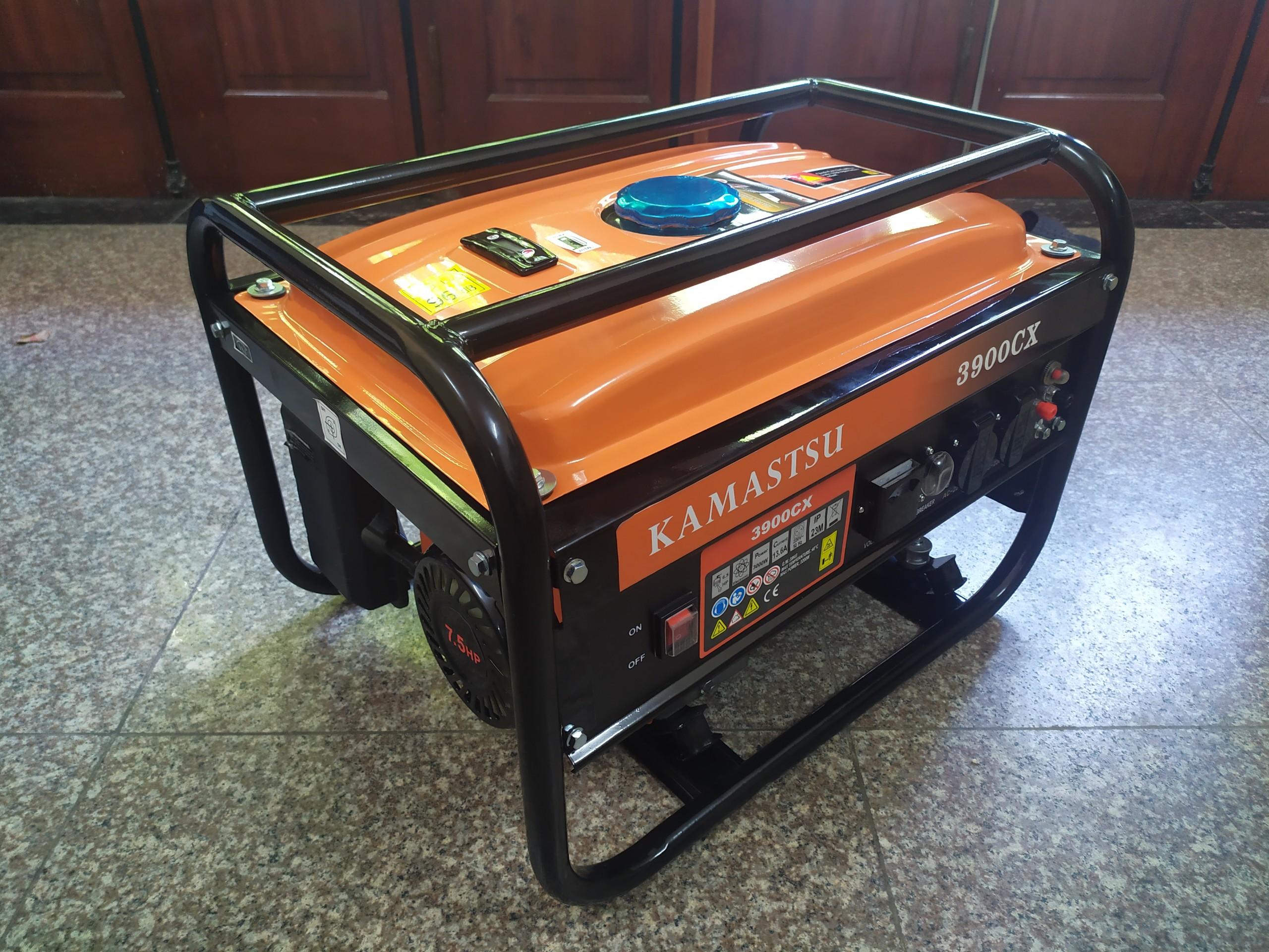 Máy Phát Điện Chạy Xăng 3kw Kamastsu 3900CX