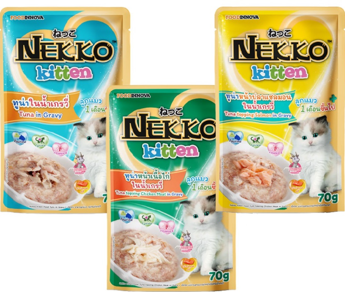 Pate Nekko gói nhập khẩu Thái Lan 70gr