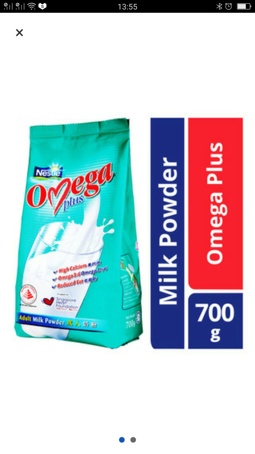Nestle Omega Plus Adult Milk Powder 700 G Lazada Singapore