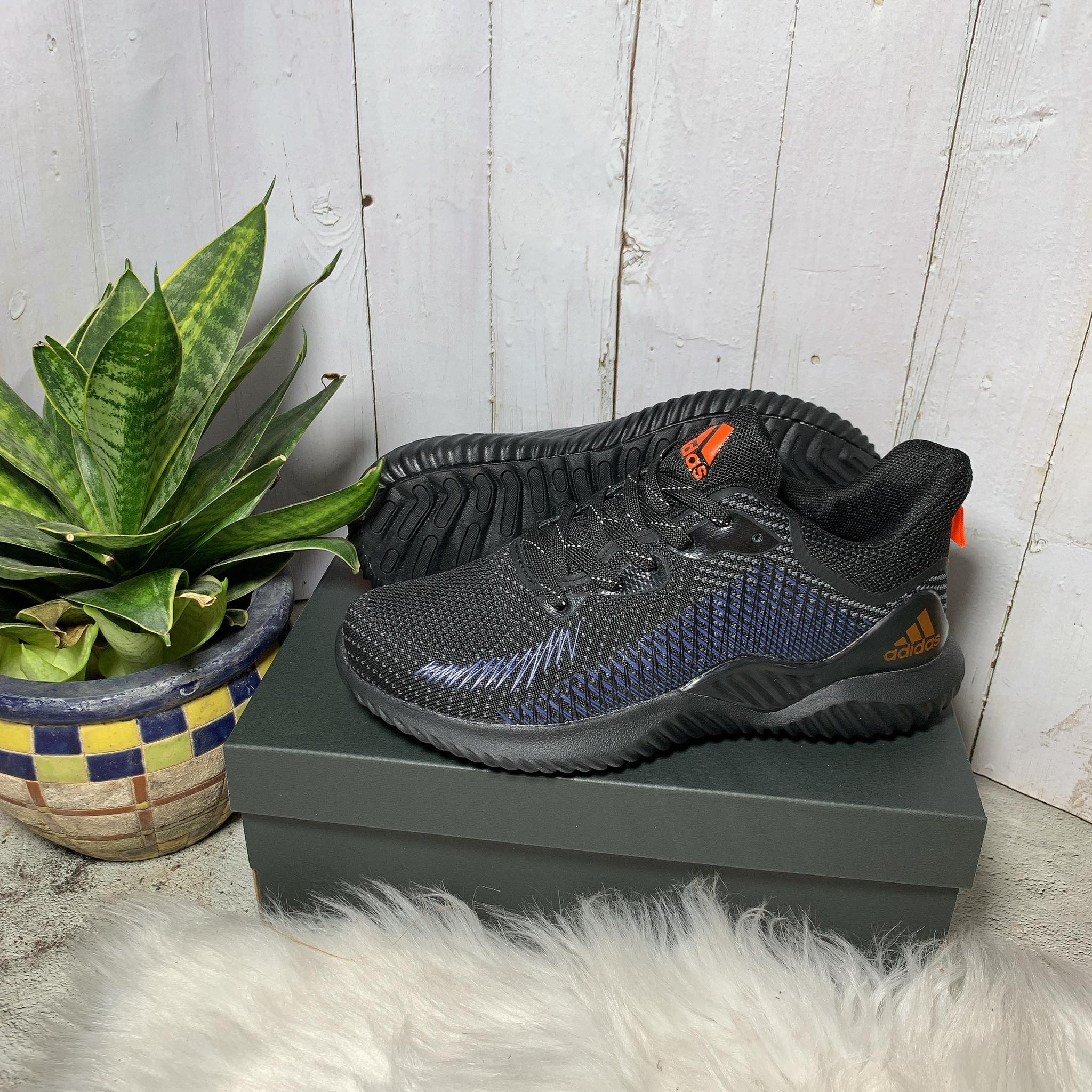 [HCM]Giày Sneaker Thể Thao AlphaBounce Đen Full Chất Lượng - Giày Đế Cao [ Tặng Box ]