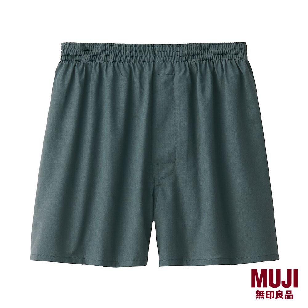 MUJI Mens Lyocell Front Open Trunks Open Front Underwear For Men