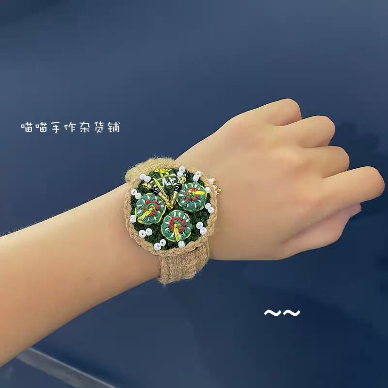 🔥🔥🔥Đồng Hồ Đan Len Trang Sức Tự Làm Đồng Hồ Thủ Công