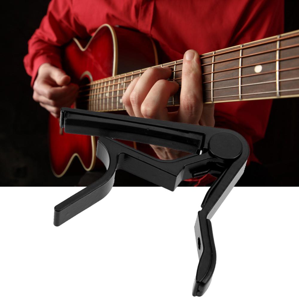 Alloy Tune Clamp Key Trigger Capo for Acoustic Electric Guitar
