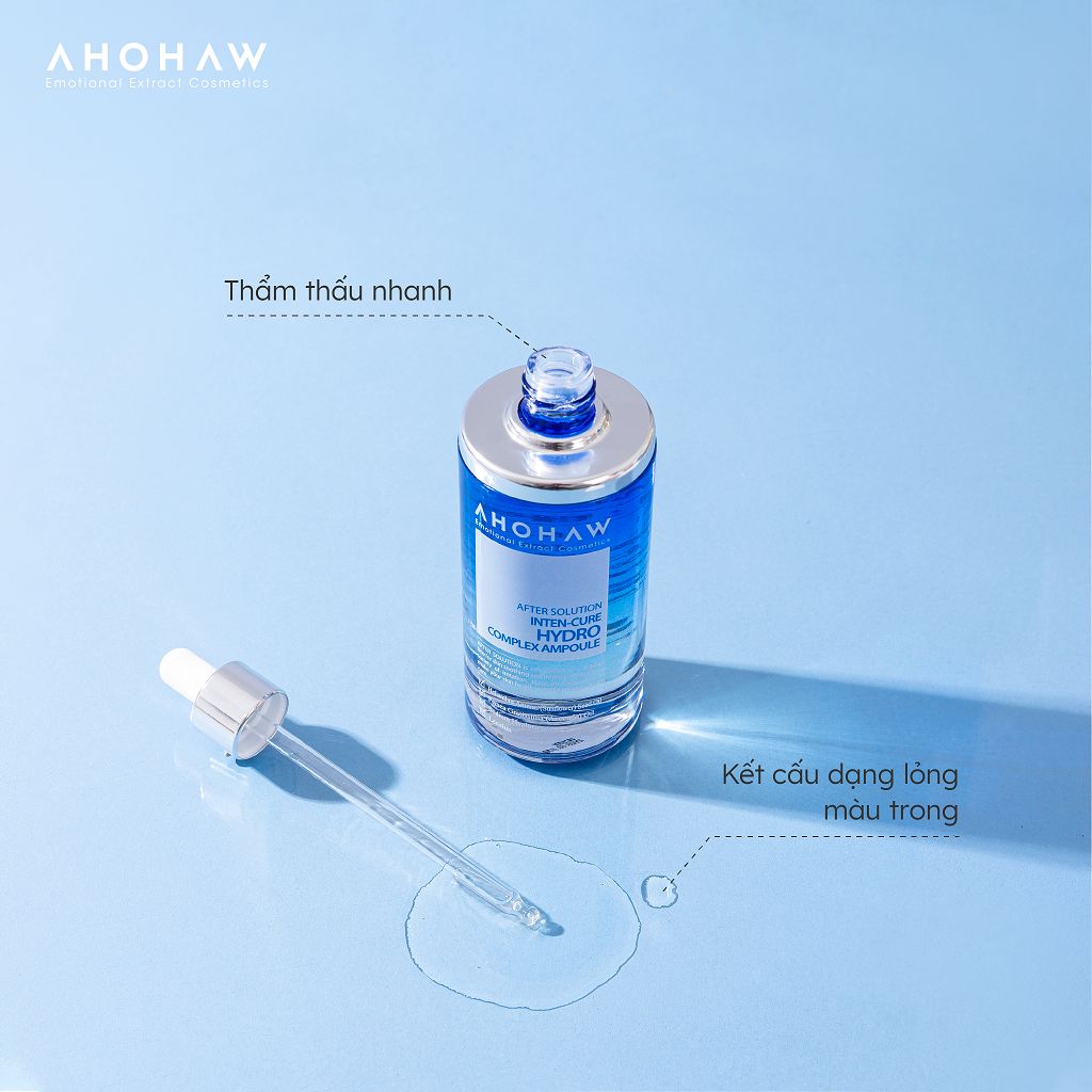 Tinh chất cấp ẩm - phục hồi cho làn da khô Inten Cure Hydro Complex Ampoule (50 ml - 150 ml)