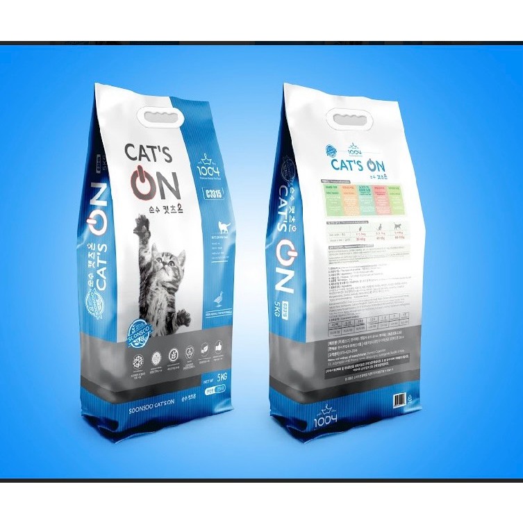 [BAO 20kg] Cats On (Hàn Quốc) 🐶 FREE SHIP 🐶 Hạt Cho Mèo Mọi Lứa Tuổi