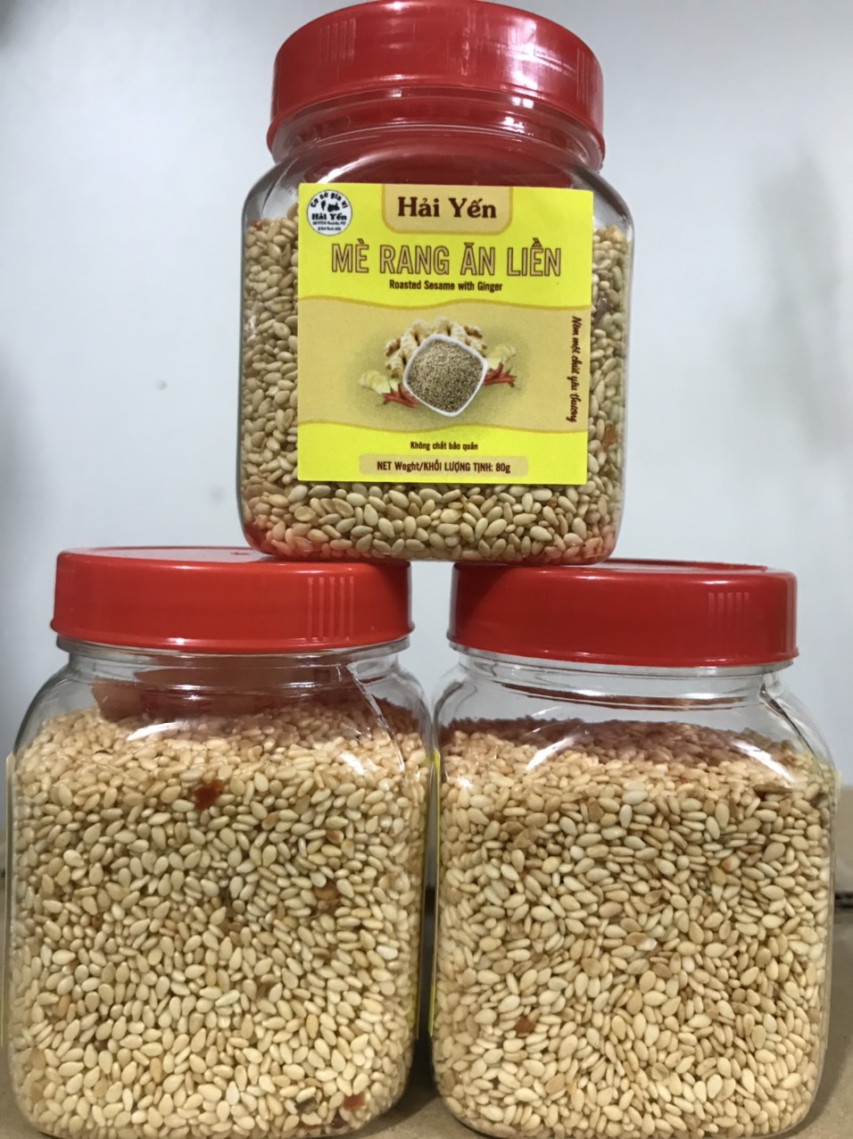 Mè Rang Chay Ăn Liền Hải Yến 80 g