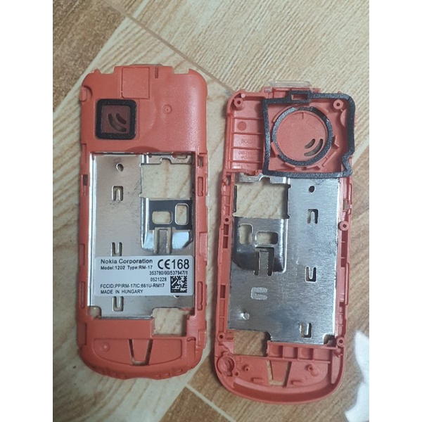Vỏ nokia 1202 combo vỏ phím sườn