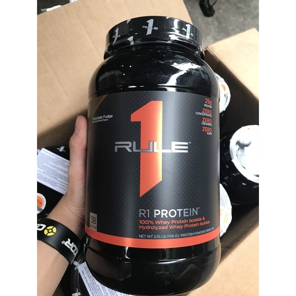 Sữa tăng cơ Rule 1 Protein Isolate/ Hydrolysate 2.4lb - 38 servings
