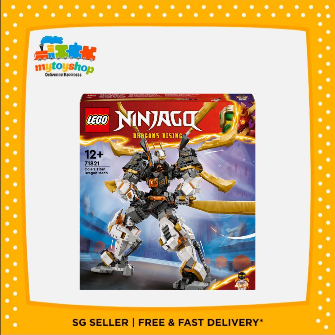LEGO 71821 Ninjago Cole's Titan Dragon Mech | Lazada Singapore
