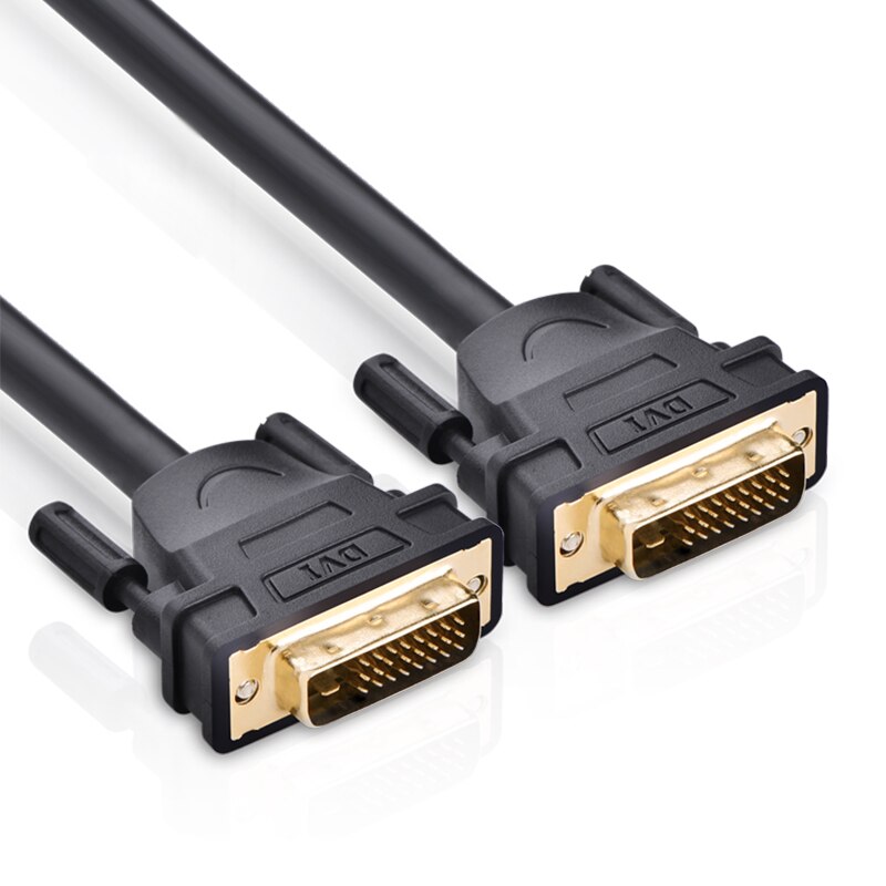 Cáp DVI Ugreen DV101 hỗ trợ 2K60Hz dài từ 1M đến 5M - Dây DVI 24+1