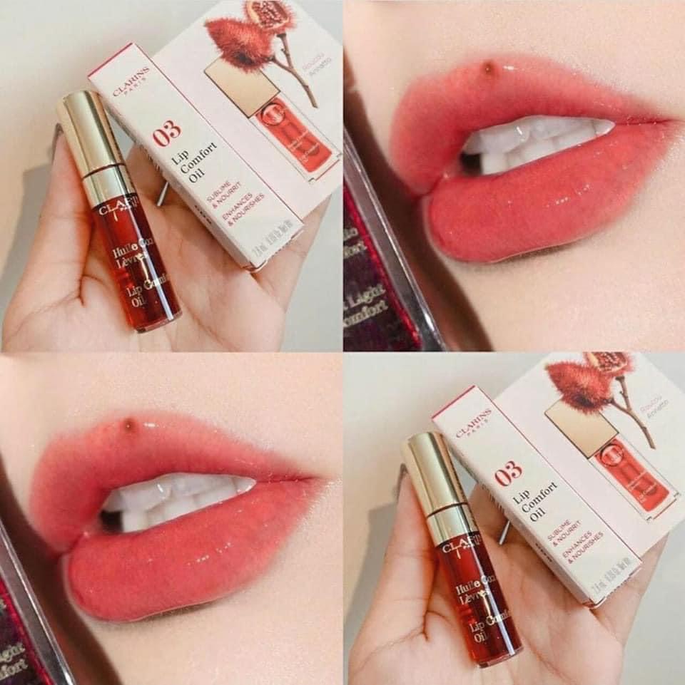 [GIẢM 5% ĐƠN 129K]Son Dưỡng Clarins Comfort Oil