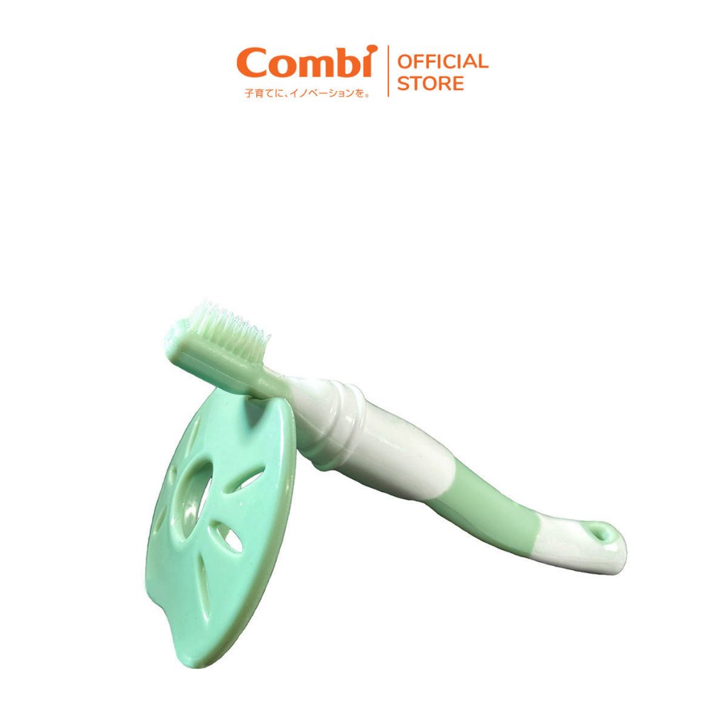 Bàn chải đánh răng Combi Candy Color bước 2