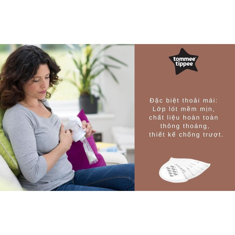 Miếng lót thấm sữa Tommee Tippee Closer to Nature (hộp 36 -100 miếng)