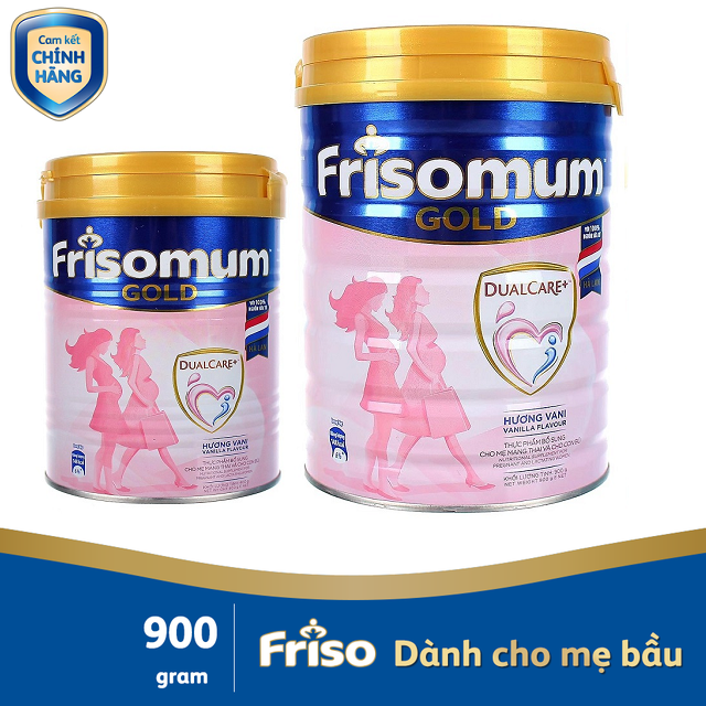 Sữa Frisomum Friso mum gold vị vani cam 400g, 900g Date 2023