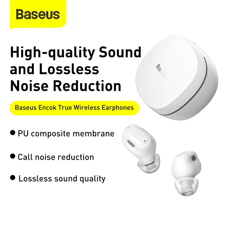 Tai Nghe Bluetooth 5.0 Baseus WM01/WM01 Plus TWS Chống Ồn