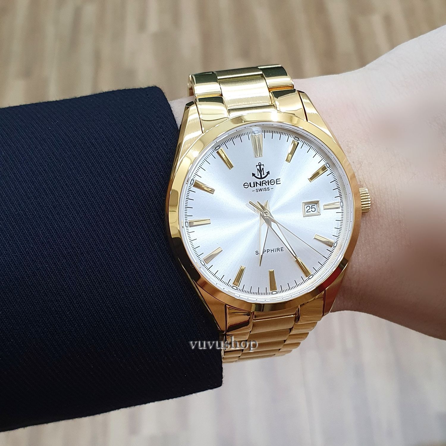 Đồng hồ nam SUNRISE 1315SA Chính hãng