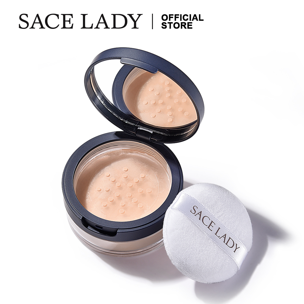 Sace Lady Loose Powder Makeup Oil Control Matte Finish Compact Powder Translucent Setting Make Up Cosmetic Lazada Singapore