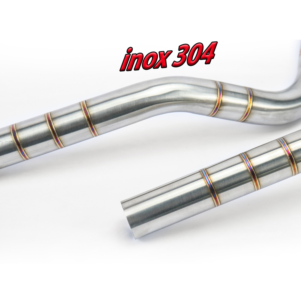 Cổ pô inox 304 gắn pô zin wave 110, wave 100, 50, dream , wave s110, future led 125 fi, future neo, sirius fi, sirius xc
