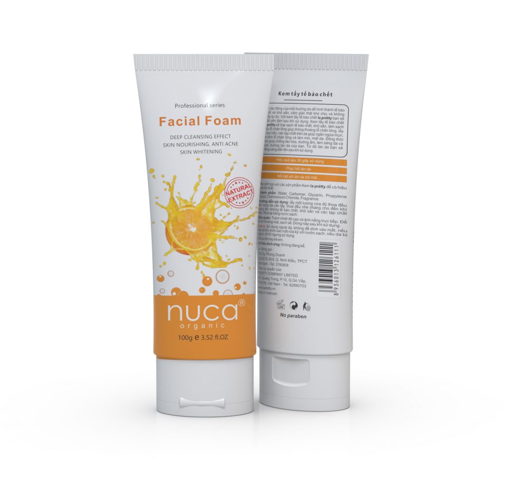 Sữa rửa mặt NUCA 120g