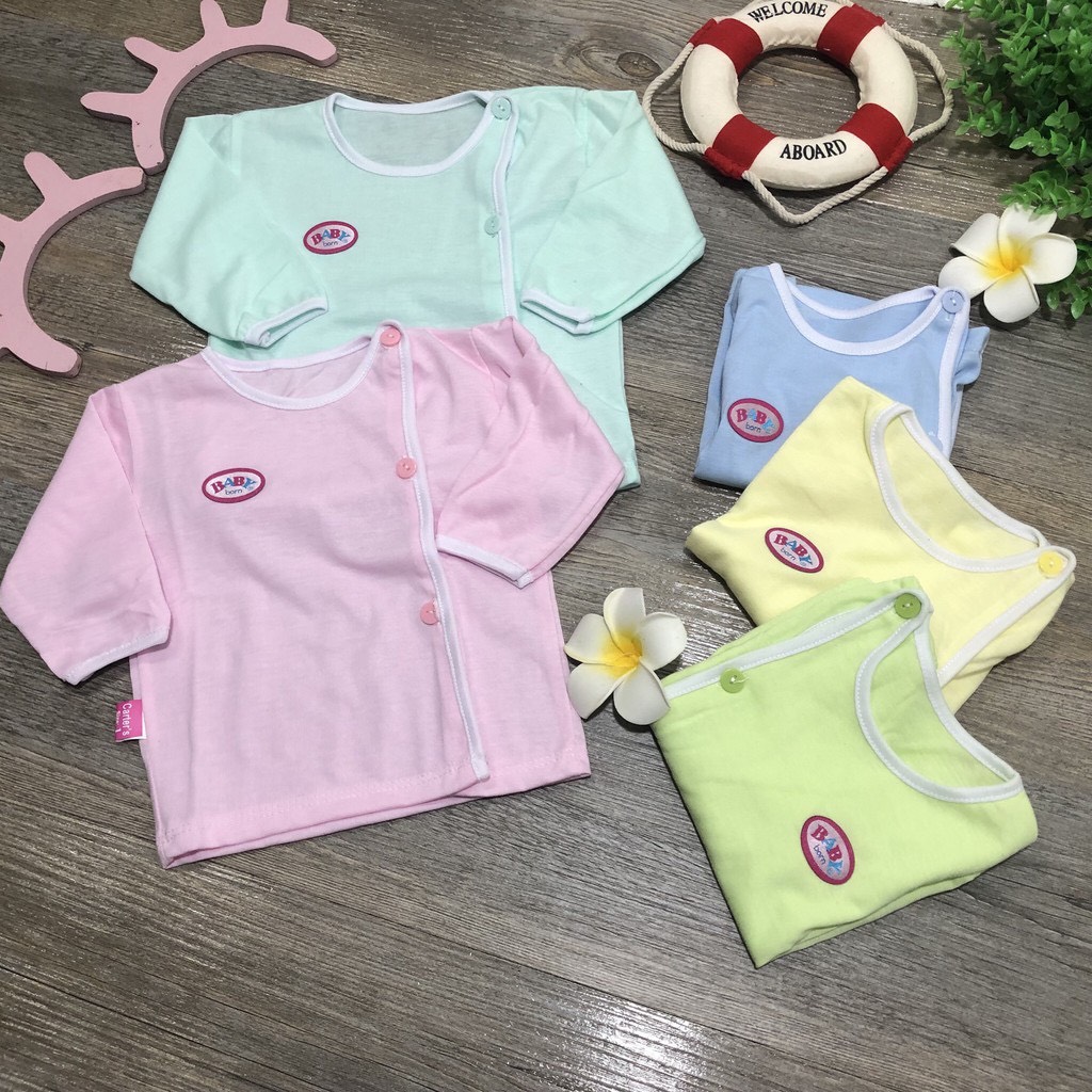 áo sơ sinh baby boom 100%cotton