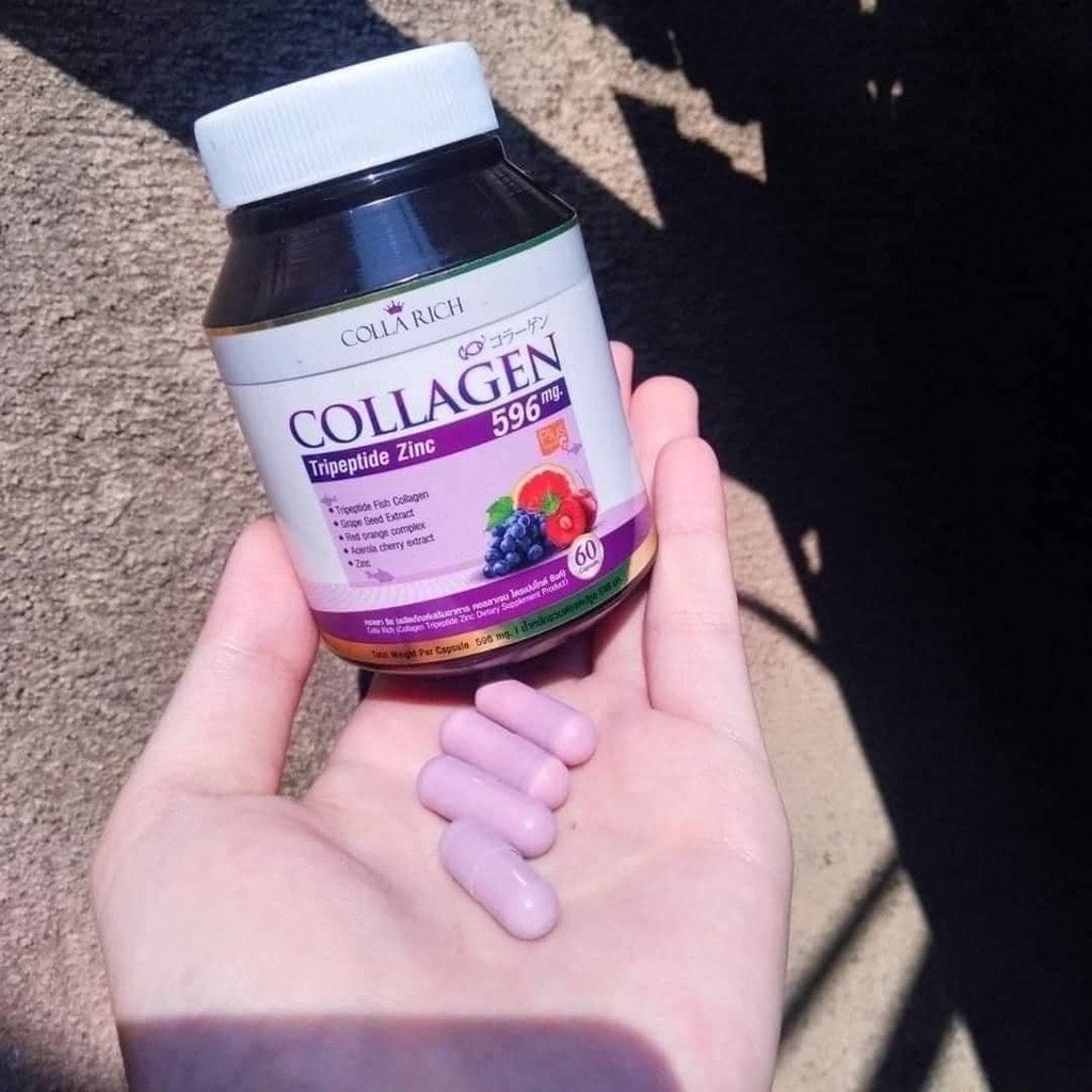 Viên uống chăm sóc da Colla Rich Collagen Tripeptide Thái Lan