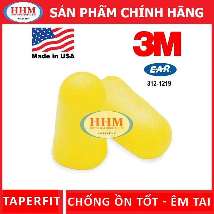 Bộ 5 cặp nút tai chống ồn 3m taperfit 2 312-1219